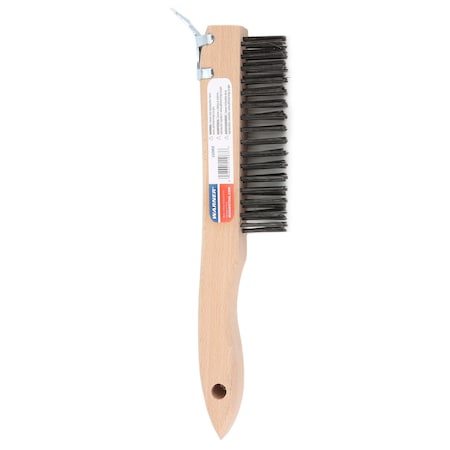 Warner 1 In. W X 9.5 In. L Carbon Steel Wire Brush